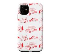Custodia per iPhone 11 Disney and Pixar's Cars Radiator Springs Christmas Pattern
