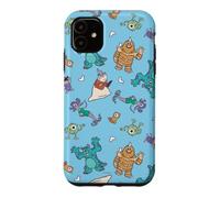 Custodia per iPhone 11 Disney and Pixar's Monsters, Inc. Toony Monster Collage