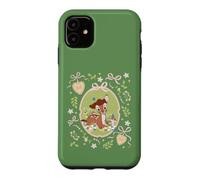 Custodia per iPhone 11 Disney Bambi Spring Forest Enchantment Floral Coquette Style