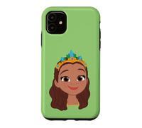 Custodia per iPhone 11 Disney Jr. Sofia the First Princess Camila Big Face Costume