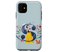 Custodia per iPhone 11 Disney Princess Alfabeto Monogramma Lettera S Biancaneve