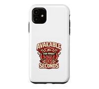 Custodia per iPhone 11 DISPONIBILE per circa 12 secondi Umorismo divertente da