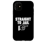 Custodia per iPhone 11 Dito che punta dritto in prigione