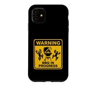 Custodia per iPhone 11 Divertente barbecue in corso per grigliare