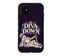 Custodia per iPhone 11 Divertente cavaliere medievale diva giù umorismo rinascimentale