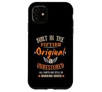 Custodia per iPhone 11 Divertente costruito negli anni Cinquanta originale non restaurato 70 ° B-day