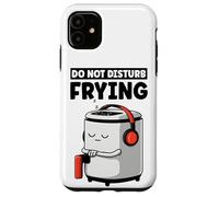 Custodia per iPhone 11 Divertente costume da friggitrice ad aria non disturbare