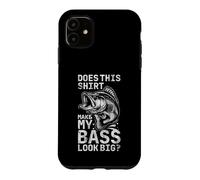 Custodia per iPhone 11 Divertente design con slogan per la pesca alla spig