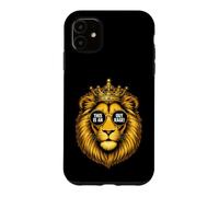 Custodia per iPhone 11 Divertente leone che dice questo fuori rabbia sarcastico