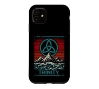 Custodia per iPhone 11 Divertente nodo Trinity per gli amanti della natura mistica