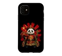 Custodia per iPhone 11 Divertente souvenir da viaggio con panda cinese imperatore cinese