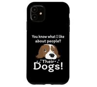 Custodia per iPhone 11 Dog Groomer Sai cosa mi piace delle persone che amano il loro cane