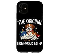Custodia per iPhone 11 Dog The Original Homework Eater Amante dei cani Barzellette sul proprietario di cani