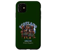 Custodia per iPhone 11 Dolce divertente Gordon setter cani coppia whisky amore Scozia