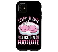 Custodia per iPhone 11 Dormi un sacco come un axolotl