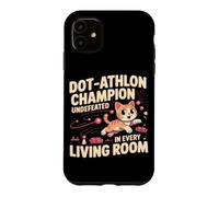 Custodia per iPhone 11 DOT ATHLON CHAMPION UNDEFEATED IN EVERY LIVING ROOM