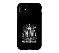 Custodia per iPhone 11 Dove i vecchi poteri raccolgono le rune lunari norrene
