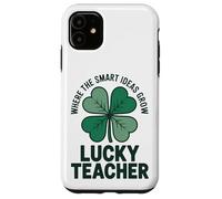 Custodia per iPhone 11 Dove le idee intelligenti crescono fortunato insegnante