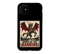 Custodia per iPhone 11 Drago Nato nel Barrens Heavymetal Mitico