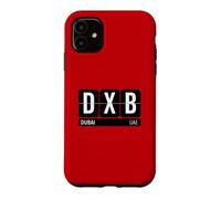 Custodia per iPhone 11 DXB Dubai Emirati Arabi Viaggi Codice Aeroporto Paese Souvenir