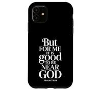 Custodia per iPhone 11 È bello essere vicino a Dio Salmo 73 Scrittura