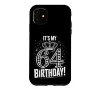 Custodia per iPhone 11 È il mio 64° compleanno regali per uomini donne 64 anni