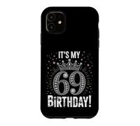 Custodia per iPhone 11 È il mio 69° compleanno regali per uomini donne 69 anni