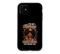 Custodia per iPhone 11 È il mio compleanno giugno maggio Gemini Queen donne afroamericane