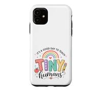 Custodia per iPhone 11 È un buon giorno per insegnare ai piccoli esseri umani arcobaleno