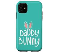 Custodia per iPhone 11 Easter Family Matching Outfits Pastel Easter Daddy Bunny