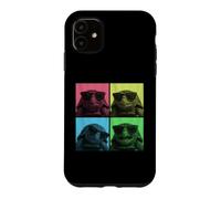 Custodia per iPhone 11 Eastern Box Tartaruga Pop Art Divertente Turtle Lover Photo Booth
