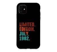 Custodia per iPhone 11 Edizione Limitata Luglio 1982 Compleanno