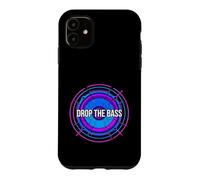 Custodia per iPhone 11 EDM Dubstep Basshead Drop The Bass Speaker