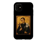 Custodia per iPhone 11 Elegante Icona Cattolica di San Gerardo Majella