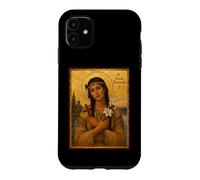 Custodia per iPhone 11 Elegante icona cattolica di Santa Kateri Tekakwitha