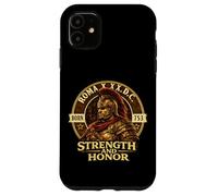 Custodia per iPhone 11 Elmo Centurione Romano Forza Onore Antica Roma 753 AC