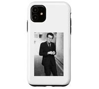 Custodia per iPhone 11 Elvis Costello Guardando la foto dell'era dei detective 1977