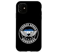 Custodia per iPhone 11 Emblema militare alato di Fuerza Aerea Honduras