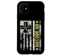Custodia per iPhone 11 Emergency Department Emergency Medicine Physician ER Doctor