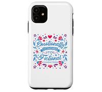 Custodia per iPhone 11 Emotionally Attached To Fictional Characters, Libri