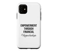 Custodia per iPhone 11 Empowerment attraverso la conoscenza finanziaria