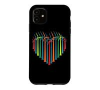 Custodia per iPhone 11 Energia rinnovabile Wind Turbine Cuore Mulino a vento