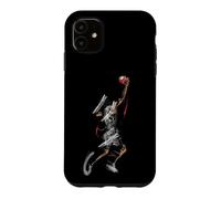 Custodia per iPhone 11 Enjoy Cool Basketball Slam Dunk Illustration Graphic Designs