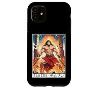Custodia per iPhone 11 Epic Japanese Anime Christian Faith Bible Graphic - Samson