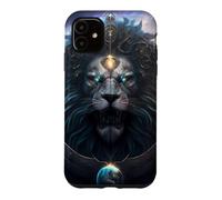 Custodia per iPhone 11 Epico Leone il segno zodiacale della forza