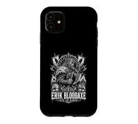 Custodia per iPhone 11 Erik Bloodaxe Ascia dei Re Rune vichinghe norrene