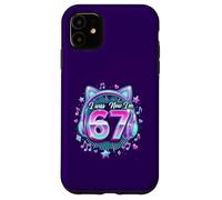 Custodia per iPhone 11 ero 6 Ora sono 7 K-pop Six Seven 7th Birthday 67 Ragazze