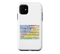 Custodia per iPhone 11 Ero fedele al mio paese