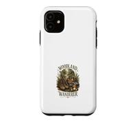 Custodia per iPhone 11 Escursionismo nella foresta dei funghi Wanderer nel bosco