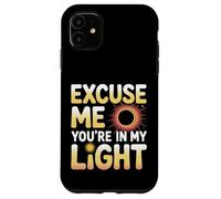 Custodia per iPhone 11 Excuse Me You're In My Light Science Astronomy Nerd -